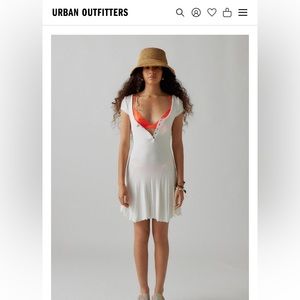 NWT Urban Outfitters Maureen Henley Mini Dress size Medium